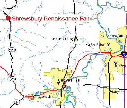 [Map to Shrewsbury]