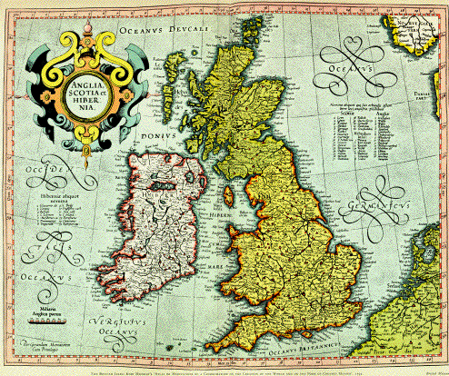 [Download map of Great Britain, 1595]